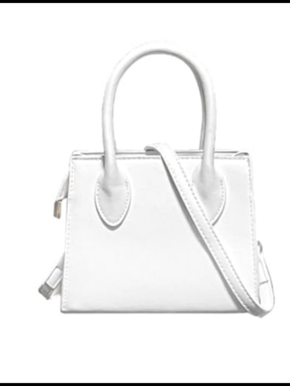 Small PU Leather Crossbody Bag Convertible Mini Clutch Purse